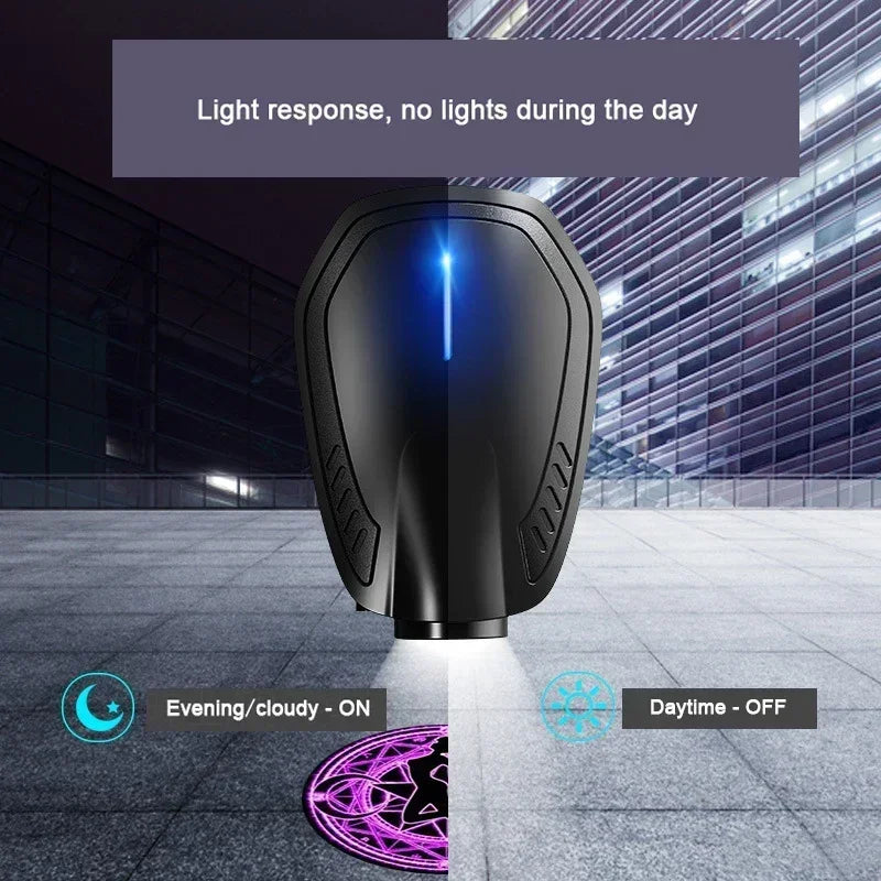 Luces LED de Bienvenida para Puertas de Coche – Proyector Láser Recargable Universal (2 Piezas)