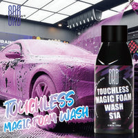 Jabón para lavado de autos con espuma rosa Extreme Bodywash y cera.