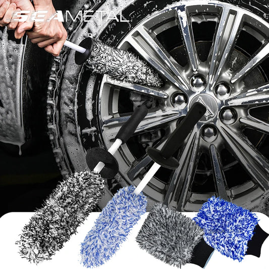 SEAMETAL-cepillo de microfibra para lavado de coches