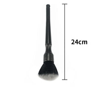 Cepillo ultrasuave para detalles de Interior de coche, cerdas sintéticas, plumero, accesorios de limpieza automática