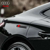 Emblema de productos para coche, parrilla, insignia de capó delantero, rejilla para Audi Sline