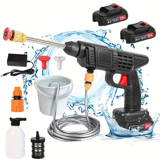Hidrolavadora Portátil 50Bar – Compatible Batería Makita 24V
