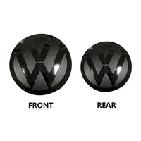 Emblema del maletero trasero de la parrilla delantera del coche ACC para VW