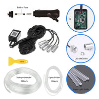 ¡Ilumina tu auto! Luces LED RGB 8M con Control por App – Kit 6 en 1 para Interior Vehicular