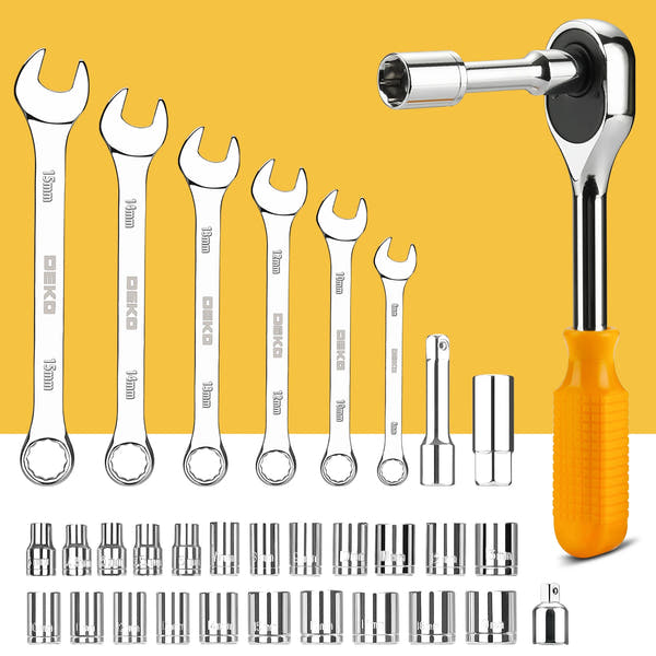 🛠️ DEKOPRO Kit de Herramientas Completas – Bricolaje y Hogar Todo en Uno