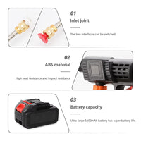 Hidrolavadora Portátil 50Bar – Compatible Batería Makita 24V