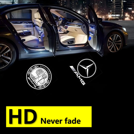 Luces LED de Bienvenida para Puertas de Coche – Alta Brillantez, Plug & Play (12V)