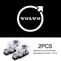 Luces LED de Bienvenida para Puertas Volvo – Proyector Logo R-Design, Instalación Fácil 12V