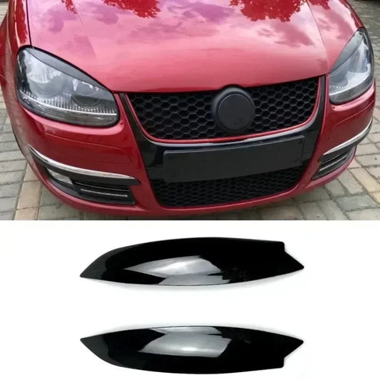 faros de coche cubierta de párpados de cejas Para VW GOLF 5